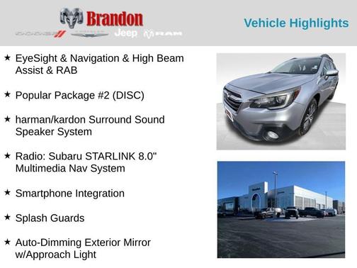 2018 Subaru Outback 3.6R Limited