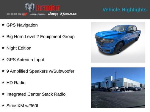 2026 RAM 1500 Big Horn/Lone Star