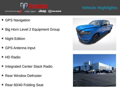 2026 RAM 1500 Big Horn/Lone Star