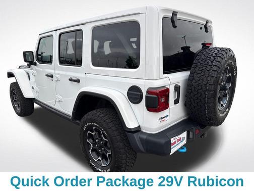 Bright White Clearcoat 2023 Jeep Wrangler 4xe Rubicon
