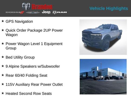 2026 RAM 2500 Rebel/Power Wagon