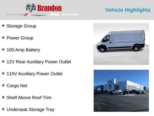 2026 RAM ProMaster 2500 High Roof