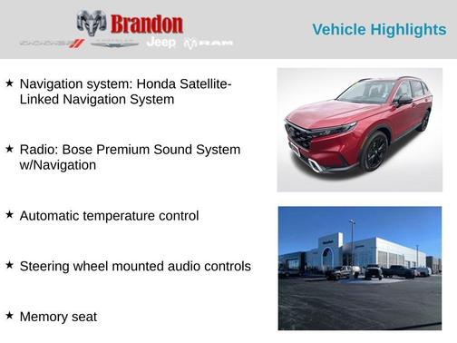 2025 Honda CR-V Hybrid Sport Touring