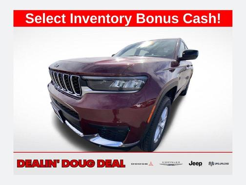Velvet Red Pearlcoat 2026 Jeep Grand Cherokee L Laredo