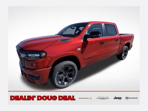 Molten Red Pearlcoat 2026 RAM 1500 Big Horn/Lone Star