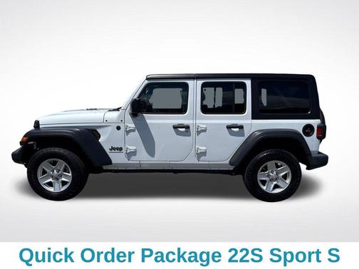 Bright White Clearcoat 2023 Jeep Wrangler Sport