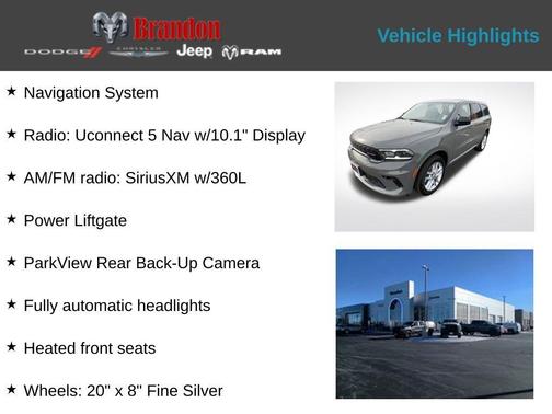 2026 Dodge Durango GT