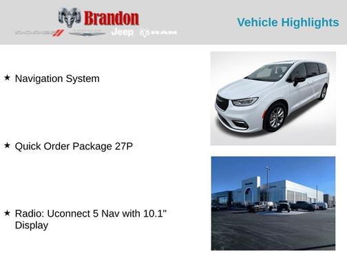 Bright White Clearcoat 2026 Chrysler Pacifica Limited