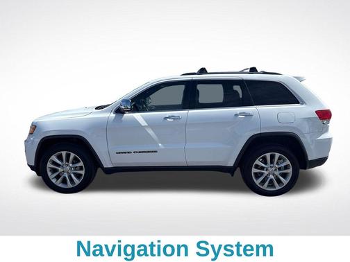 Bright White Clearcoat 2017 Jeep Grand Cherokee Limited