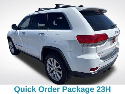 Bright White Clearcoat 2017 Jeep Grand Cherokee Limited