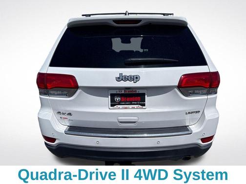 Bright White Clearcoat 2017 Jeep Grand Cherokee Limited