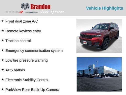 2025 Jeep Grand Cherokee L Laredo