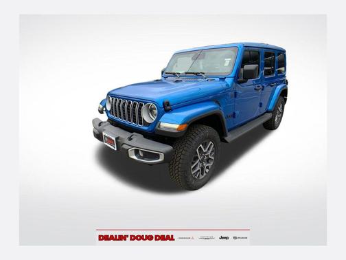 Hydro Blue Pearl 2026 Jeep Wrangler Sahara