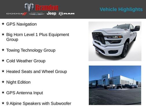 2026 RAM 3500 Big Horn