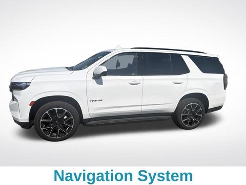 Summit White 2023 Chevrolet Tahoe RST