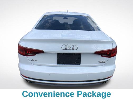 Glacier White Metallic 2018 Audi A4 2.0T Premium Plus