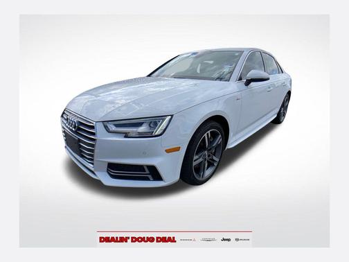 Glacier White Metallic 2018 Audi A4 2.0T Premium Plus
