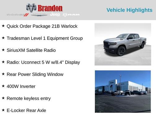 2025 RAM 1500 Tradesman