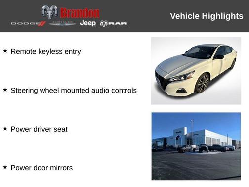 2021 Nissan Altima 2.5 SR