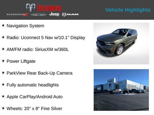 2026 Dodge Durango GT