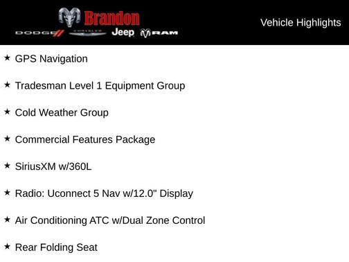 2025 RAM 2500 Tradesman
