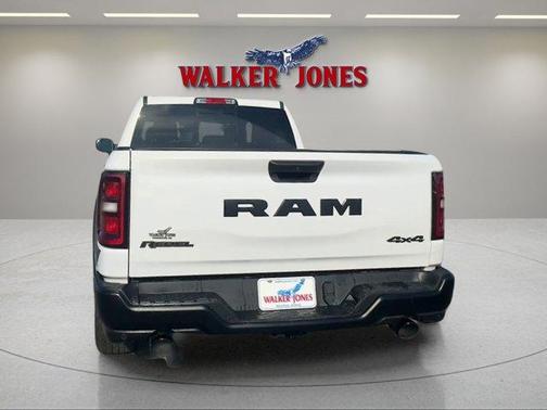 Bright White Clearcoat 2025 RAM 1500 Rebel