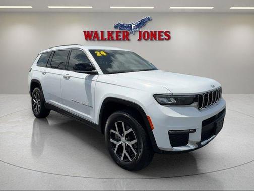 Bright White Clearcoat 2024 Jeep Grand Cherokee L Limited