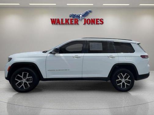 Bright White Clearcoat 2024 Jeep Grand Cherokee L Limited