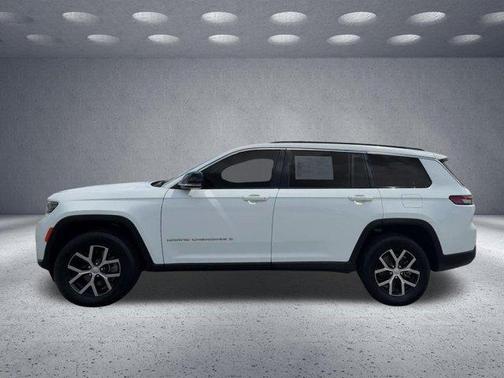 Bright White Clearcoat 2024 Jeep Grand Cherokee L Limited