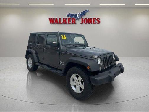 Granite Crystal Clearcoat Metallic 2016 Jeep Wrangler Unlimited Sport