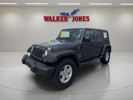 Granite Crystal Clearcoat Metallic 2016 Jeep Wrangler Unlimited Sport