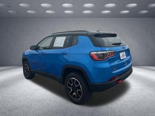Hydro Blue Pearlcoat 2025 Jeep Compass Trailhawk