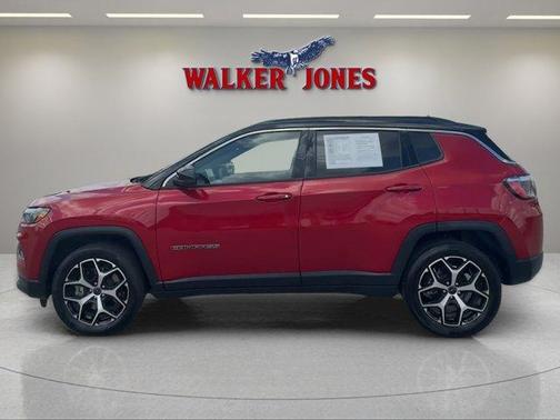 Red 2025 Jeep Compass Limited