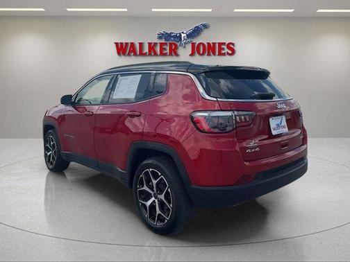 Red 2025 Jeep Compass Limited
