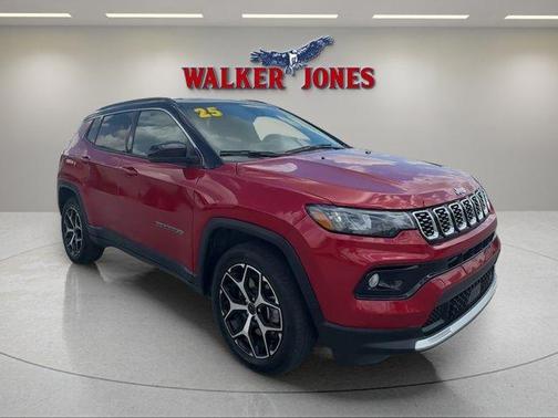 Red 2025 Jeep Compass Limited
