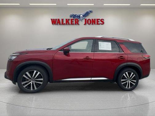 Scarlet Ember 2023 Nissan Pathfinder Platinum