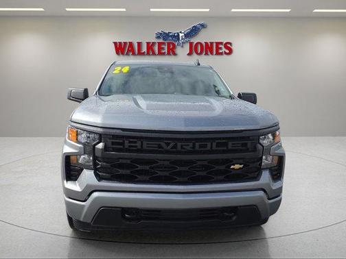 Sterling Gray Metallic 2024 Chevrolet Silverado 1500 Custom