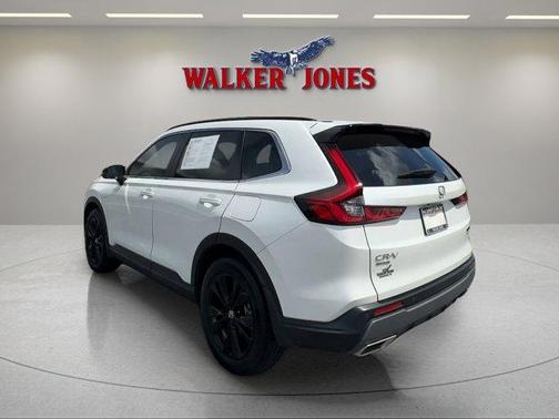 Platinum White Pearl 2024 Honda CR-V Hybrid Sport Touring