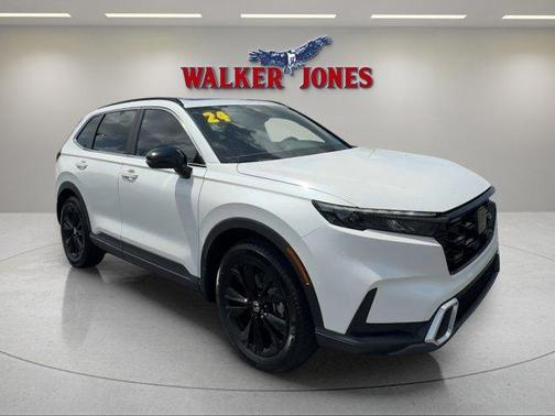 Platinum White Pearl 2024 Honda CR-V Hybrid Sport Touring