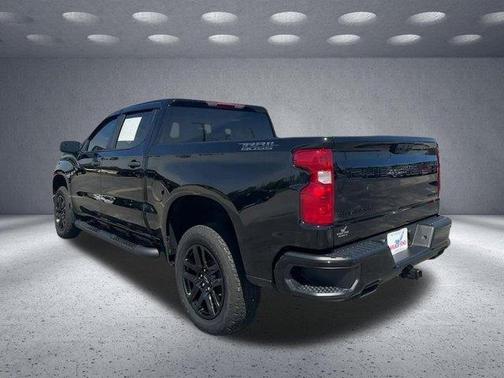 Black 2025 Chevrolet Silverado 1500 Custom Trail Boss