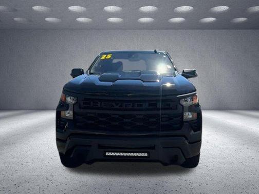 Black 2025 Chevrolet Silverado 1500 Custom Trail Boss