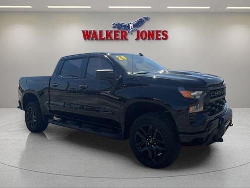 Black 2025 Chevrolet Silverado 1500 Custom Trail Boss