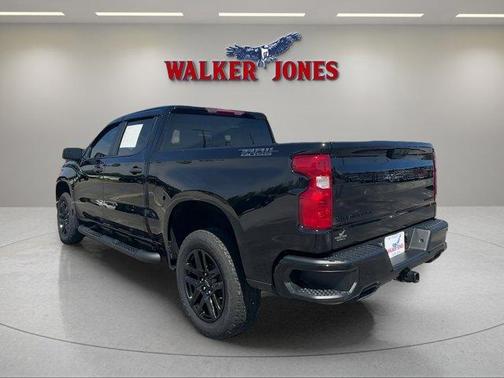Black 2025 Chevrolet Silverado 1500 Custom Trail Boss