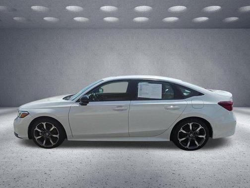 White 2026 Honda Civic Hybrid