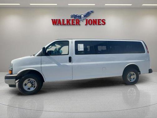 Summit White 2024 Chevrolet Express 3500 LT