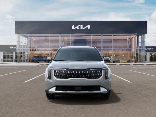 Ceramic Silver 2026 Kia Carnival Hybrid EX