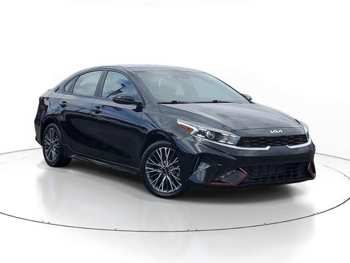 Aurora Black 2023 Kia Forte GT-Line