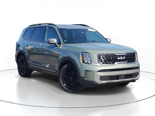 Jungle Green 2023 Kia Telluride EX X-Line