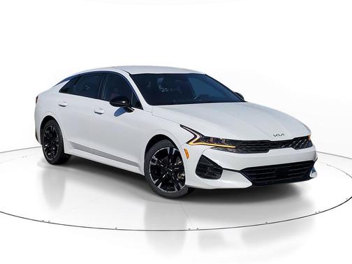 Glacial White Pearl 2024 Kia K5 GT-Line