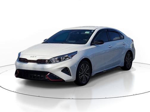 Snow White Pearl 2023 Kia Forte GT-Line